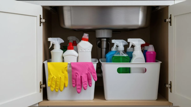 Expert Ways to Organize Under the Sink
